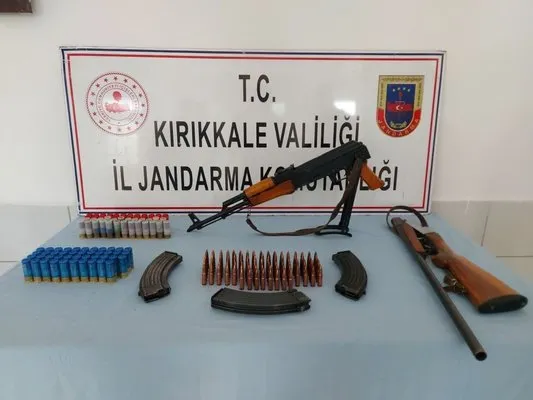 Kırıkkale’de silah kaçakçılarına operasyon: 3 gözaltı