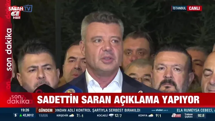 Sadettin Saran açıklama yaptı!