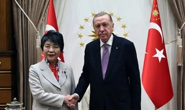 Başkan Erdoğan Japonya Dışişleri Bakanı Kamikawa Yoko’yu kabul etti