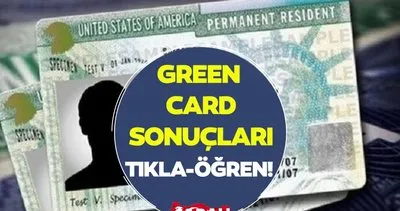 Green Card başvuru sonuçları TIKLA-SORGULA! Green Card sonuçları nasıl öğrenilir?  2024 DV Lottery çekiliş sonuçları erişime açıldı