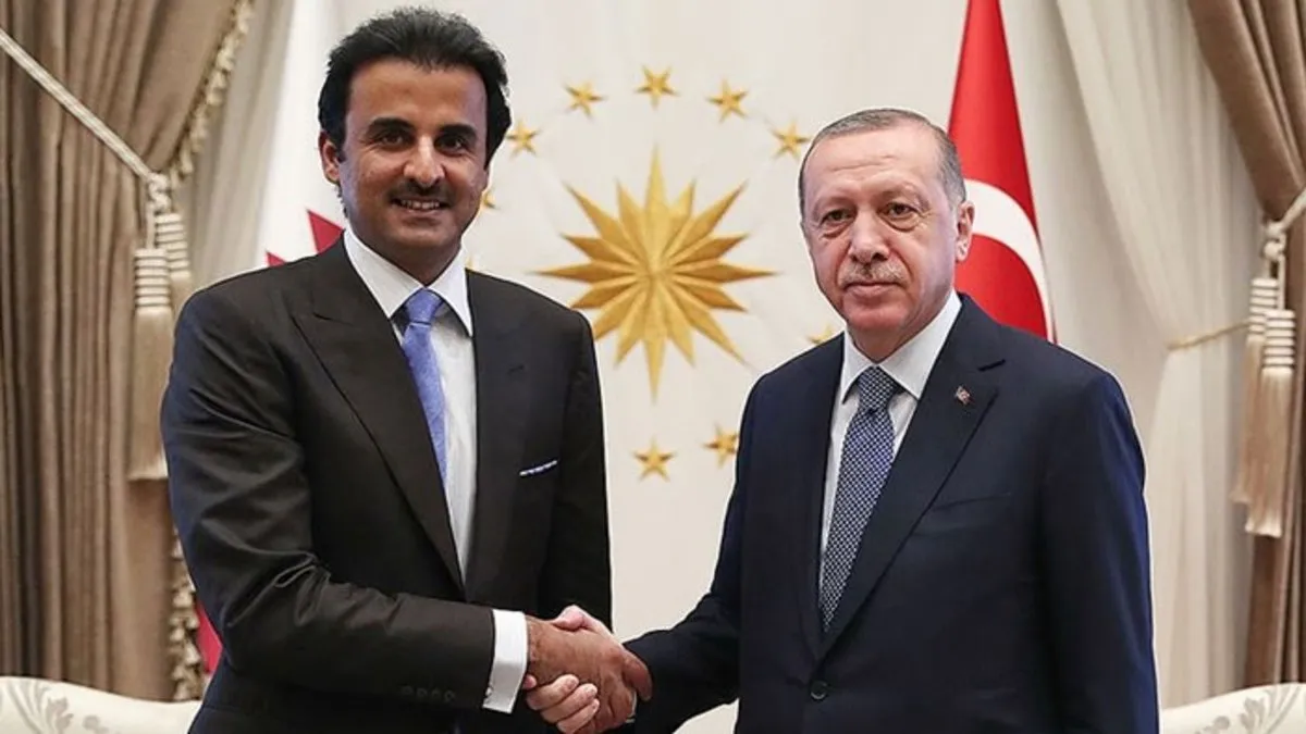 Başkan Erdoğan, Katar Emiri Şeyh Temim ile görüştü! 'İsrail bölge için en büyük tehdit'
