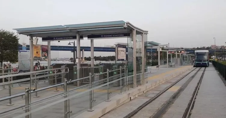 T5 Cibali-Alibeyköy Cep Otogarı tramvay hattında teknik arıza