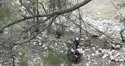 Antalya'da ATV dereye uçtu! Yaşlı adam hayatını kaybetti #antalya
