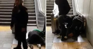 İstanbul’da Kenyalı kadın metroda soyundu: Onu iç çamaşırıyla görenler şoke oldu!