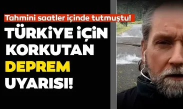 SON DAKİKA HABERİ: Türkiye için flaş deprem uyarısı geldi!  Depremleri bilen adam Hoogerbeets’in Türkiye tahmini...
