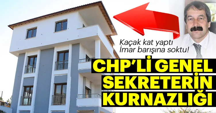 Kaçak kat yaptı! imar barışına soktu