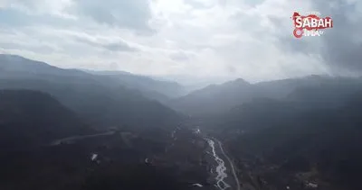 Ilgaz Dağı’nın eteklerinde mest eden sis manzarası böyle görüntülendi | Video