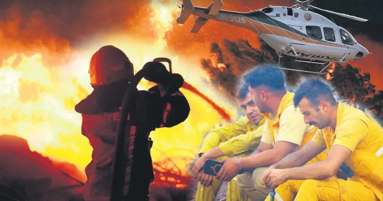 5 günde 306 orman yangını söndürüldü