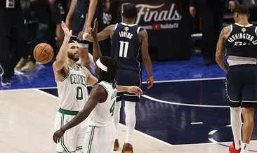 Mavericks’i yine deviren Celtics, NBA final serisinde durumu 3-0 yaptı