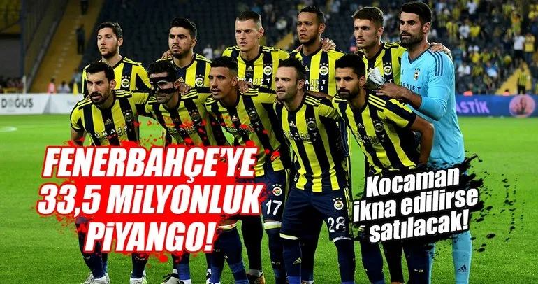 Fenerbahçe’ye 33,5 milyon TL’lik piyango!