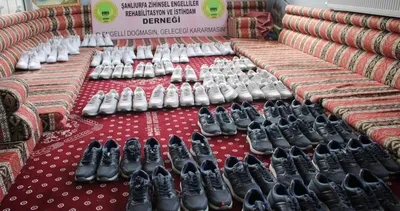 Engellilerin ‘ayakkabı’ sevinci