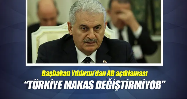 Binali Yıldırım: Türkiye makas değiştirmiyor