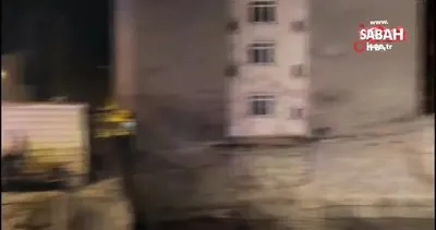 SON DAKİKA: Ankara’da temelinde toprak kayması oluşan 3 katlı Saadet apartmanı tahliye edildi