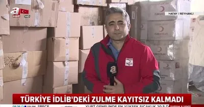 Türkiye’den Suriyelilere yardım eli! | Video