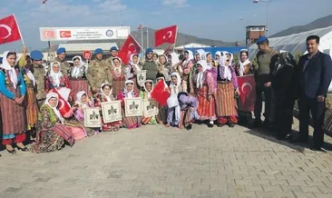 Şerife Bacı’nın torunları Mehmetçik’le
