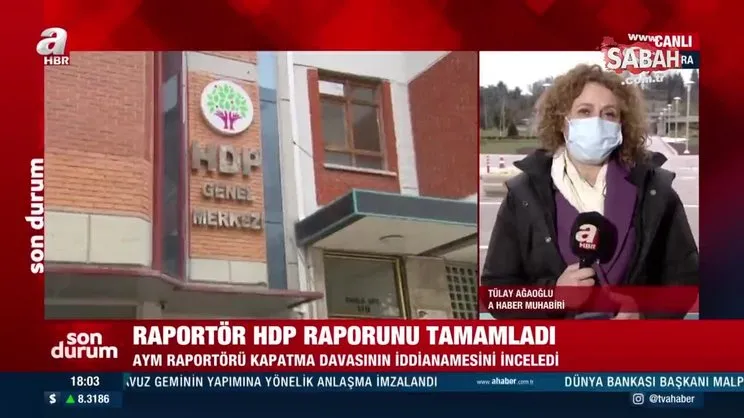 HDP'nin kapatılması istemli davada ilk incelemesini yapan raportör başvuruda eksiklik tespit etti