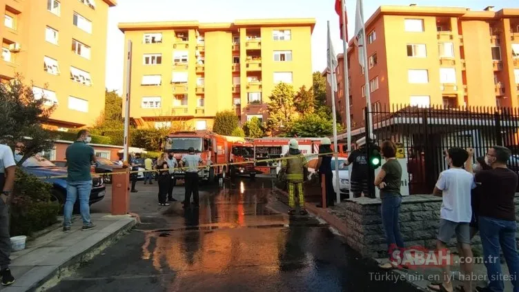 Beşiktaş’taki yangın apartman sakinlerini sokağa döktü