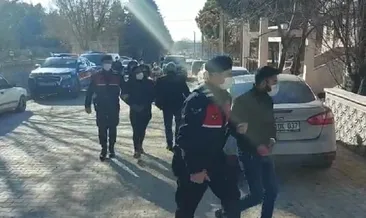 Hırsızlar suçüstü yakalandı