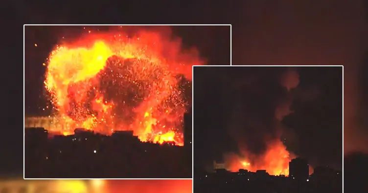 Katil İsrail kana doymuyor! Beyrut’un güneyine hava saldırısı: Bölgede şiddetli patlamalar yaşanıyor