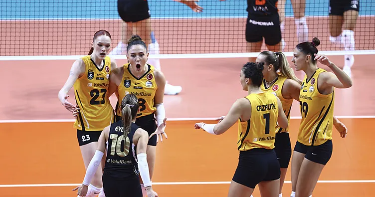 VakıfBank, Zerenspor’a set vermedi