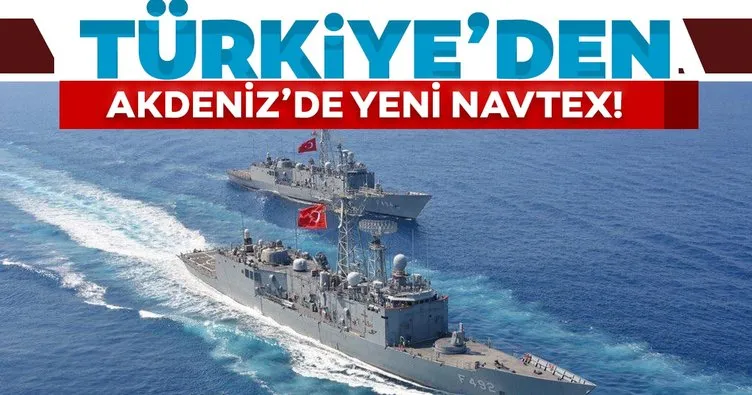 Son dakika: Türkiye’den yeni NAVTEX ilanı