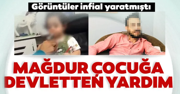Mardin’deki mağdur çocuğa destek!