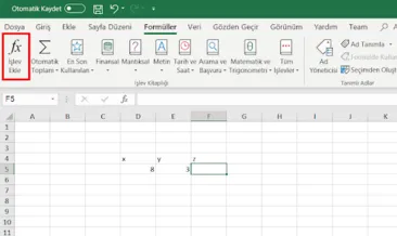 Excel Formülleri - En Çok Kullanılan Excel Toplama, Çıkarma, Çarpma, Bölme Formülü