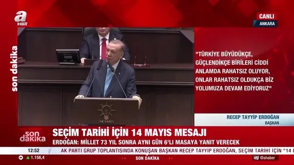 Başkan Erdoğan'dan Babacan’a 