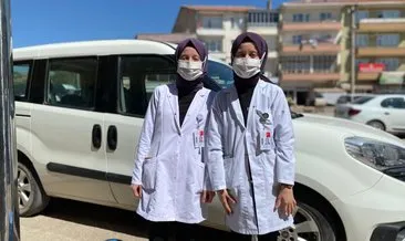 İkiz hemşirelerin koronavirüsle mücadelesi