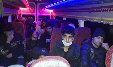 Bitlis’te 64 kaçak göçmen yakalandı