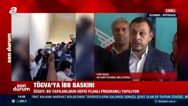 SON DAKİKA: AK Parti İstanbul Milletvekili Eyüp Özsoy ve TÜGVA Başkanı Enes Eminoğlu'dan açıklama