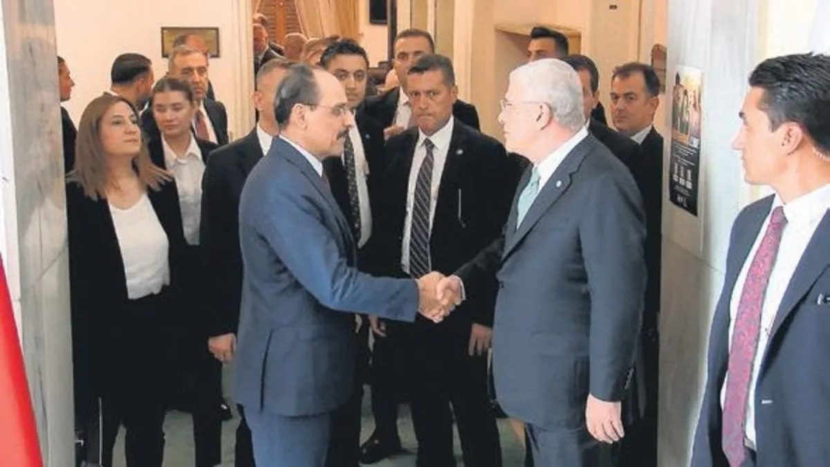 MİT Başkanı’ndan İyi Parti ve Yeni Yol Partisi’ne ziyaret