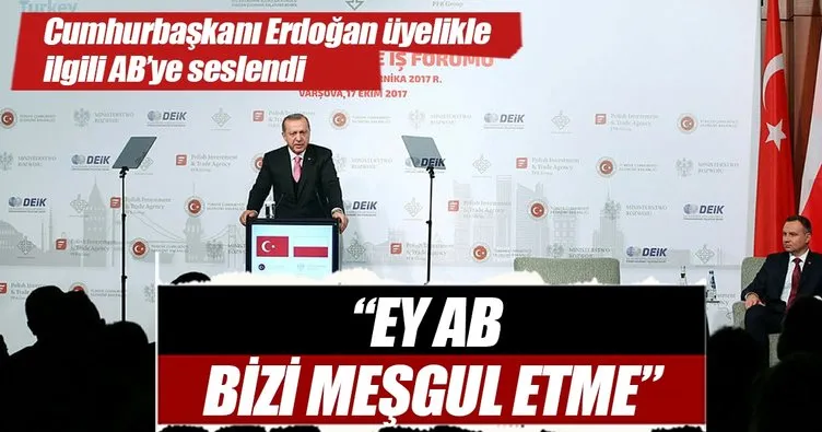Ey AB, bizi meşgul etme