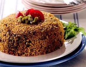 Fasulyeli Bulgur Pilavı