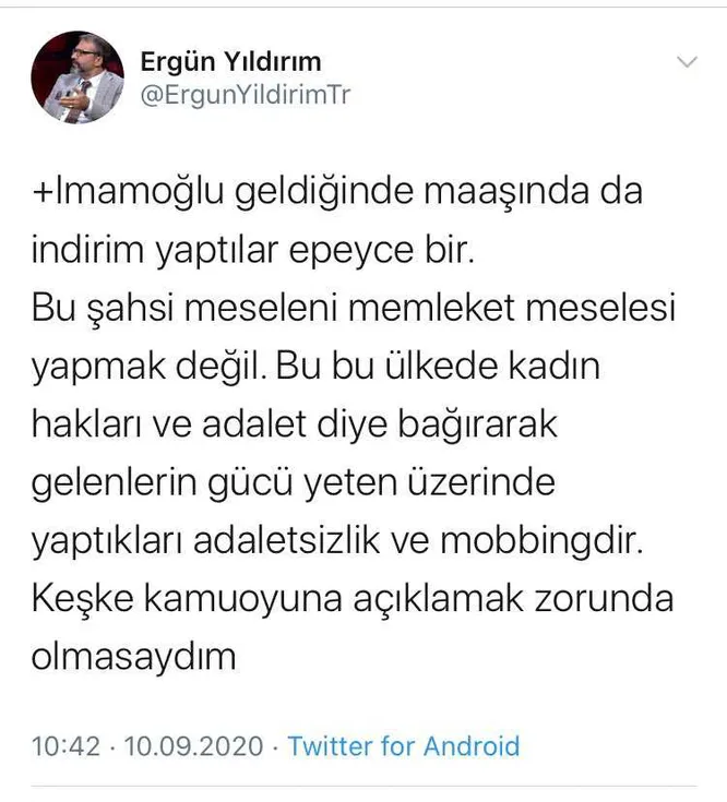 Prof. Dr. Ergün Yıldırım, İBB'deki mobbingi anlattı! İşte CHP'li İBB'nin çalışanlarına uyguladığı zulüm - 4