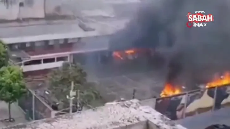 Guatemala’da eski askerler kongre binasını bastı, otoparktaki araçları ateşe verdi | Video