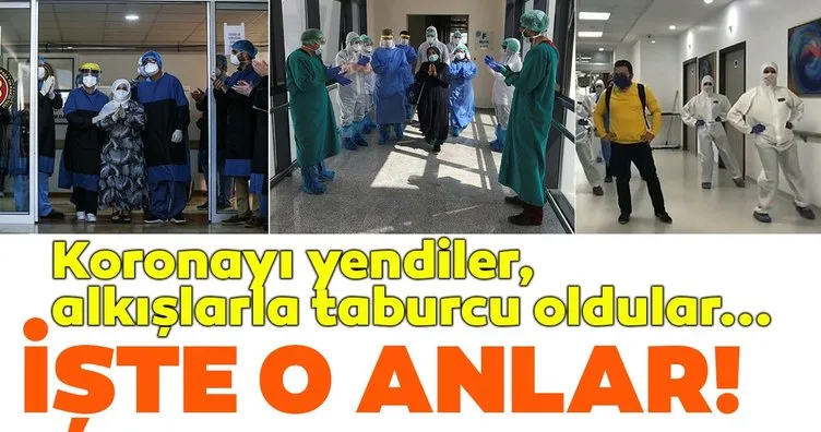Son dakika: Coronavirüsü ile tam mücadele! Türkiye’de taburcu olanlar böyle görüntülendi