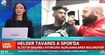 Helder Tavares: Hiçbir Futbolcu Maç Oynayacak Seviyede Değil