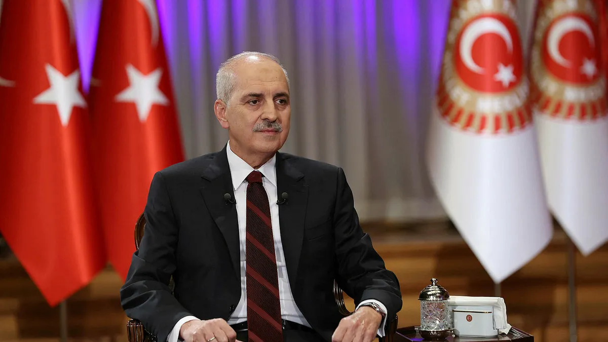 TBMM Başkanı Numan Kurtulmuş’tan Özgür Filistin mesajı: Bu mücadelenin yanında olacağız TBMM Başkanı Numan Kurtulmuş’tan Özgür Filistin mesajı: Bu mücadelenin yanında olacağız