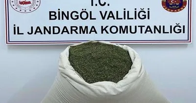Bingöl’de 16 kilogram esrar ele geçirildi