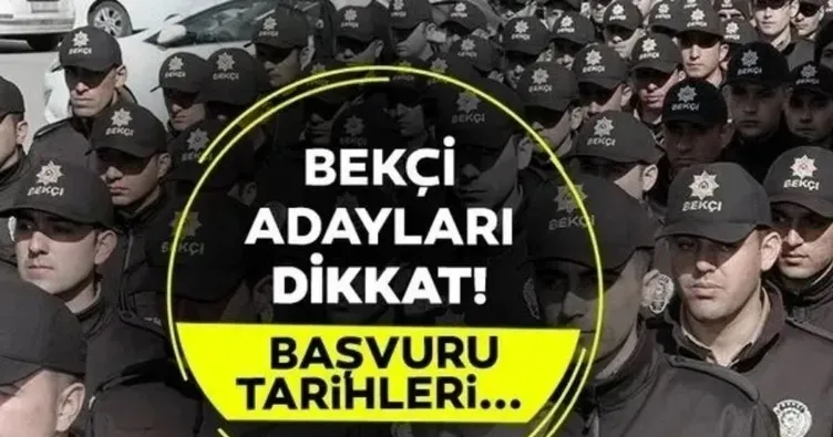 BEKÇİ ALIMI BAŞVURUSU 2024 || 1. dönem Bekçi alımı ne zaman, yapılacak mı, başvuru şartları neler?