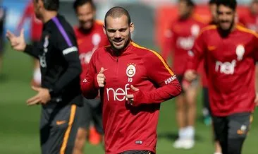 Sneijder, Trabzonspor’a karşı görev bekliyor