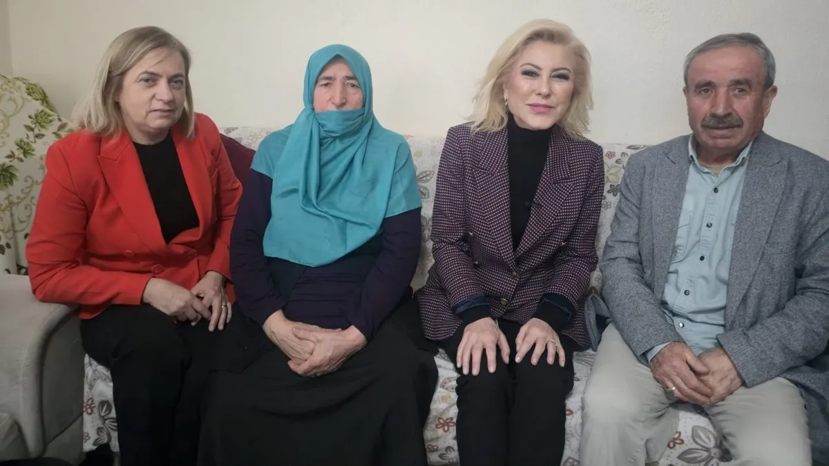 Şehit ailesinden terörsüz Türkiye sürecine destek: “Başka canlar yanmasın”