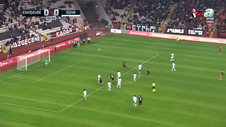 GOL İZLE | Eskişehirspor 1-0 Iğdır FK
