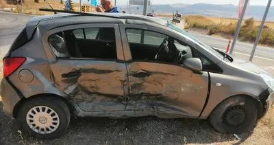 İki aracın çarpıştığı kazada 5 kişi yaralandı