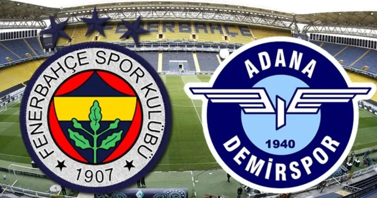 Fenerbahçe Adana Demirspor maçı hangi kanalda saat kaçta? Canlı izle...