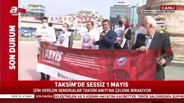 Son dakika: 1 Mayıs'ta Taksim'de yaşananlar (1 Mayıs 2020 Cuma) canlı yayında | Video