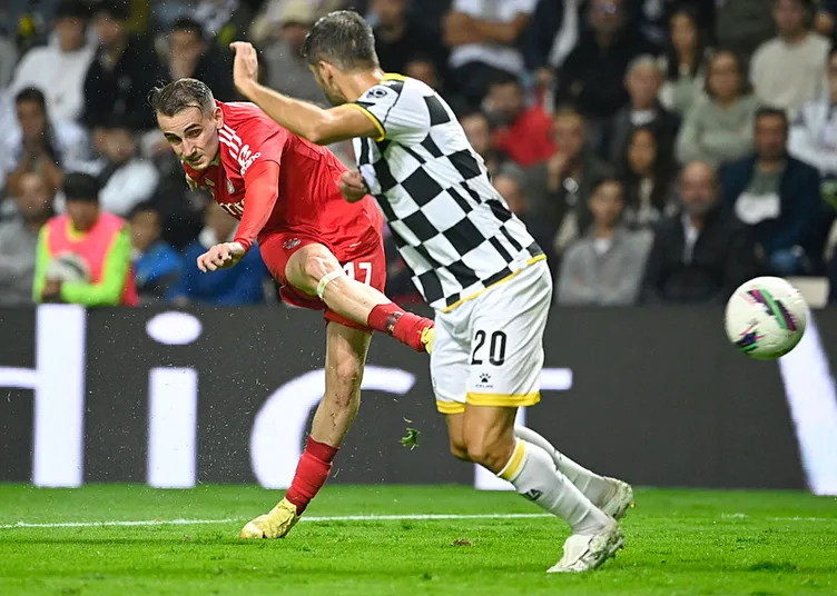 Yine Kerem, yine Kerem! Milli oyuncu Benfica ile bambaşka... | Taraftar ayakta alkışladı