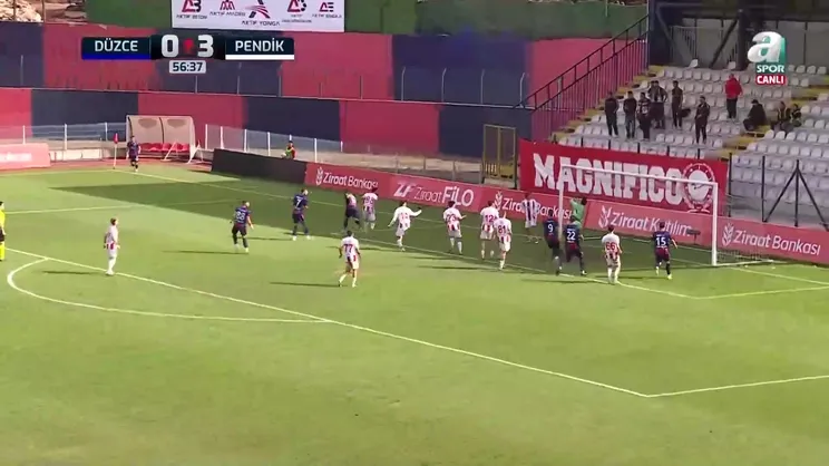 GOL | Düzcespor 1-3 A.G. Pendikspor