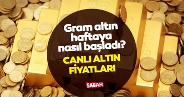 ALTIN FİYATLARI ANLIK VERİLER | Bugün güncel gram, çeyrek, yarım, tam, 22 ayar bilezik ve cumhuriyet altını alış-satış rakamları